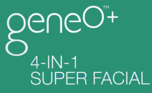 LOGO: Geneo + 4-in-1 Super Facial